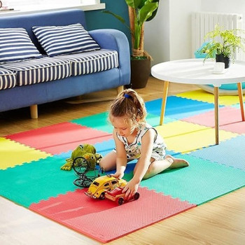 Sun Ta Toys 4-Piece Floor Mat Puzzle Set