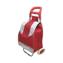 Portable Foldable Trolley Bag Red 10Centimeter