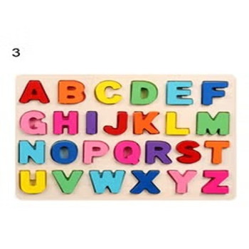 Alphabet Abc Wooden Puzzles Board Kit