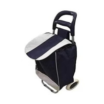 Ez Portable And Foldable Shopping Trolley Bag Black