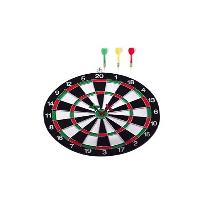 Double Sided Hanging Dart Board With Darts