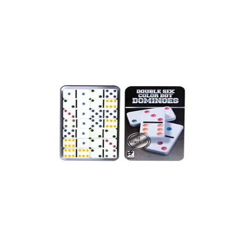 Pack Of 28 Dominoes Set With Tin Case