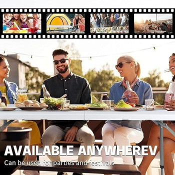 Chamdol Camping Table 120 x 60 x 54cm