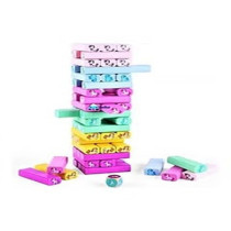 Funblast 54-Piece Unicorn Wooden Stacking Toy For Kids