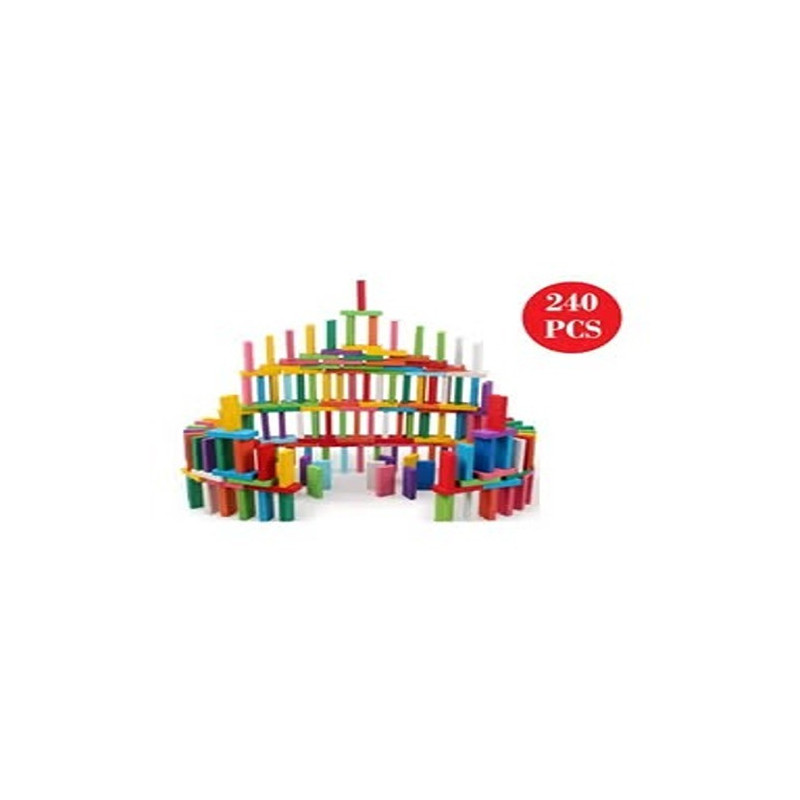 Blossom Pack Of 2 Wooden Domino Set