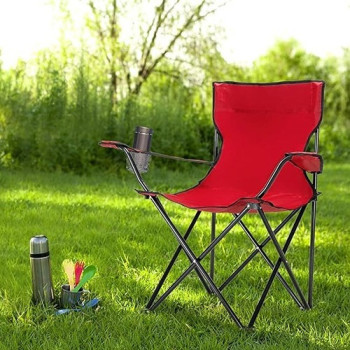 Camping Foldable Beach Fishing Outdoor Chair 80 x 50 x 50cm