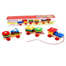 22-Piece Geometric Matching Shape Vehicle Set