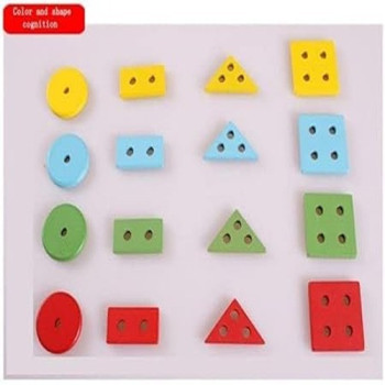 22-Piece Geometric Matching Shape Vehicle Set
