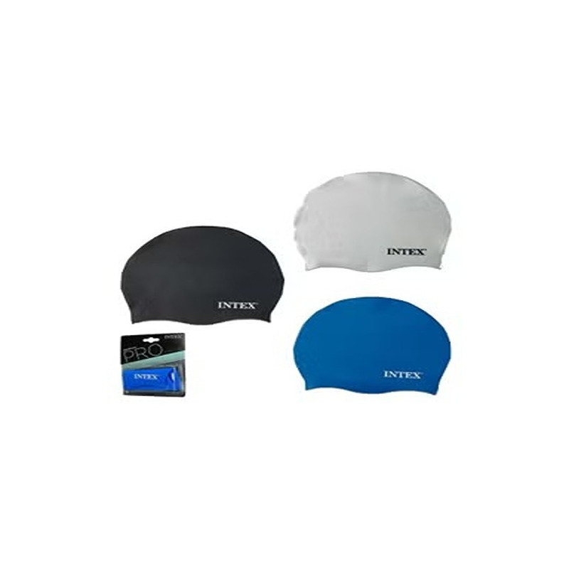 Intex 3-Piece Swimming Cap Set 13.3x 1.6x 15.9cm