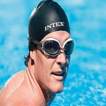 Intex 3-Piece Swimming Cap Set 13.3x 1.6x 15.9cm