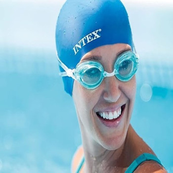 Intex 3-Piece Swimming Cap Set 13.3x 1.6x 15.9cm
