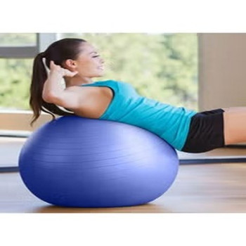 Bjm Smooth Balance Gym Exercise Fitness Yoga Ball With Pump 65cm