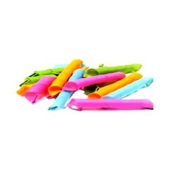 16-Piece Hair Roller And Curler Set Pink/Blue/Green Colour