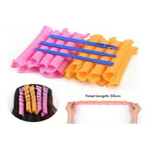 Xiuwoo 20-Piece Heatless Spiral Hair Curler Set Multicolour