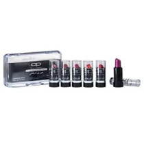 Cp Trendies Pack Of 6 Lipsticks Cherry Cocktail/Stormy Pink/Dessert Wine/Orange Tango/Fuchsia Glare/Spicy Cinnamon/Confident Red Colour