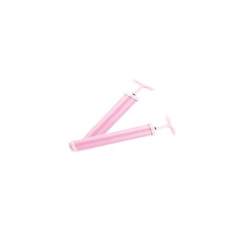 Vacuum Compression Bag Hand Pump Pink Colour