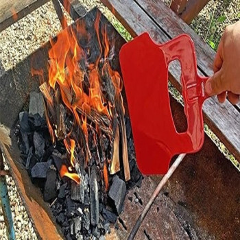 Koopman Bbq Hand Fan Red Colour 32 x 22Centimeter