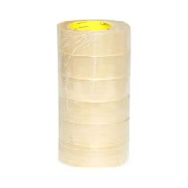 6-Piece Packaging Tapes Clear Colour 100Yard