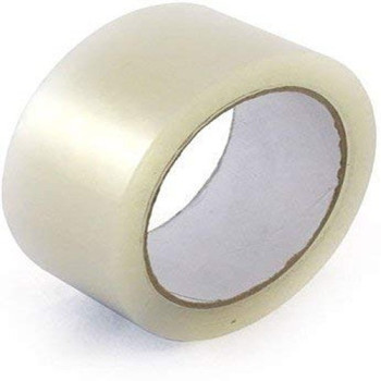 6-Piece Packaging Tapes Clear Colour 100Yard
