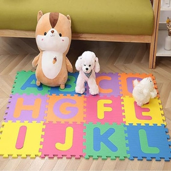 Oem 36-Piece Alphanumeric Educational Puzzle Blocks Mats