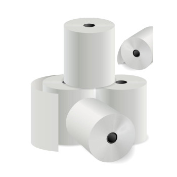 Emigo 5 Pieces Thermal Paper Receipt Roll 48GSM, 80X80MM