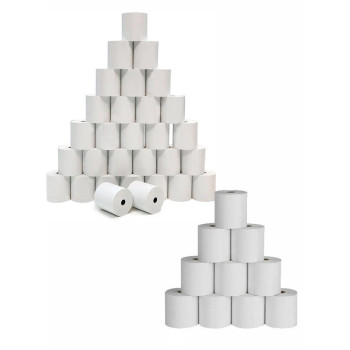 Emigo 40 Pieces Thermal Paper Receipt Roll 48GSM, 80X80MM