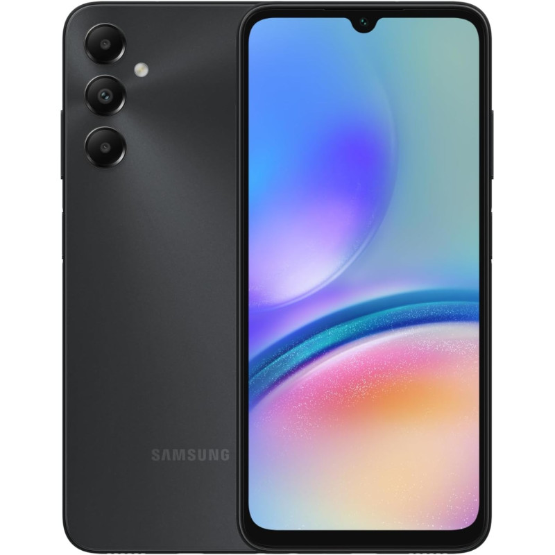 Samsung Galaxy A05s, Android Smartphone, Dual SIM Mobile Phone, LTE, 4GB RAM, 128GB Storage, Black
