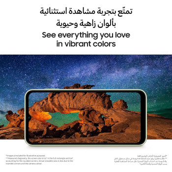 Samsung Galaxy A14 5G, Android Smartphone, Dual SIM Mobile Phone, LTE, 4GB RAM, 128GB Storage, Light Green