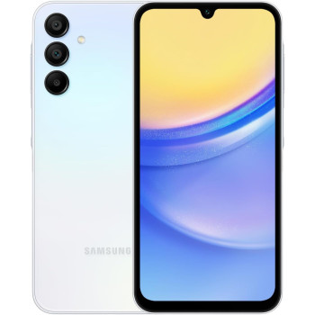 Samsung Galaxy A15 5G, Android Smartphone, Dual SIM Mobile Phone, 4GB RAM, 128GB Storage, Light Blue