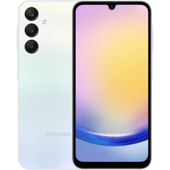 Samsung Galaxy A25 5G, Android Smartphone, Dual SIM Mobile Phone, 6GB RAM, 128GB Storage, Light Blue