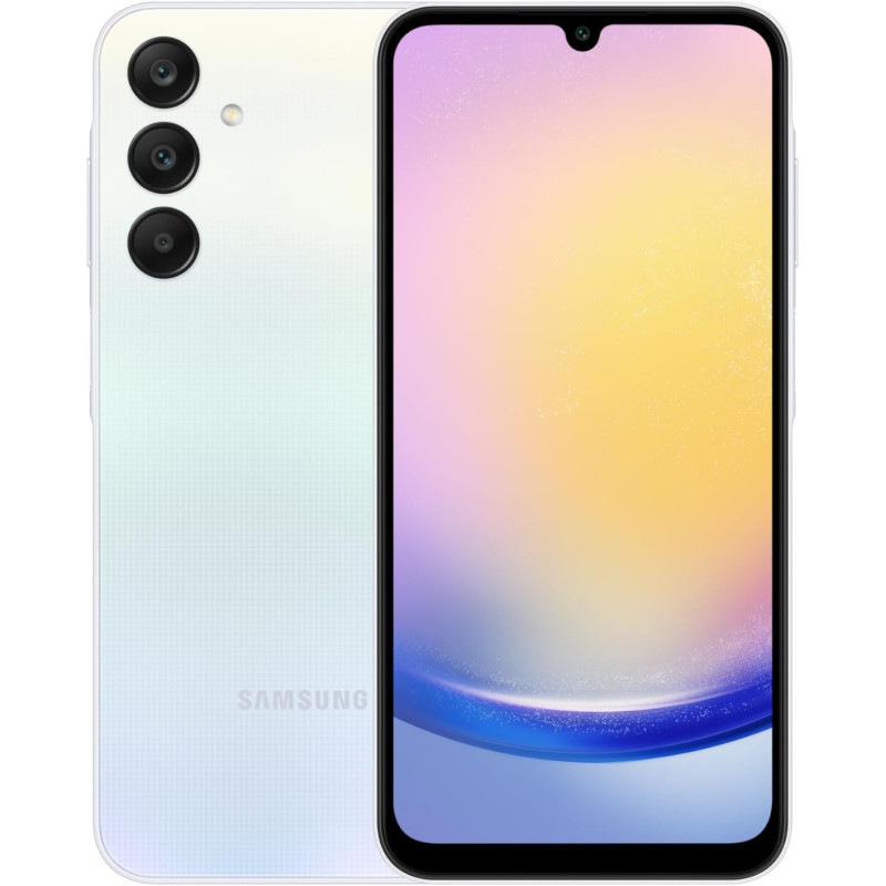 Samsung Galaxy A25 5G, Android Smartphone, Dual SIM Mobile Phone, 8GB RAM, 256GB Storage, Light Blue