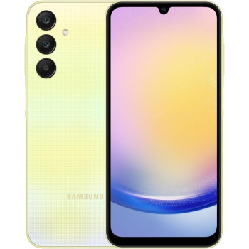 Samsung Galaxy A25 5G, Android Smartphone, Dual SIM Mobile Phone, 8GB RAM, 256GB Storage, Yellow
