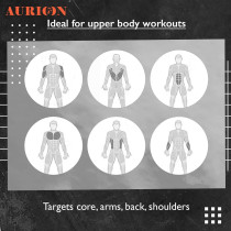 Hexagonal Dumbbell, Set Of 2, 1 Kg Each