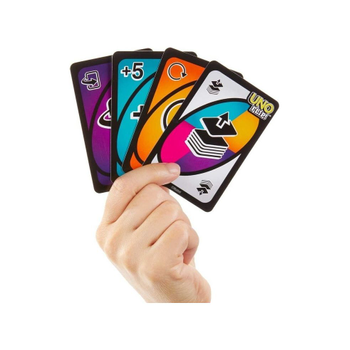 Uno Flip Cards 11.6 x 9 x 1.9cm, Multi Colour