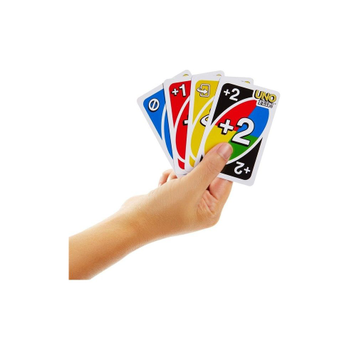 Uno Flip Cards 11.6 x 9 x 1.9cm, Multi Colour