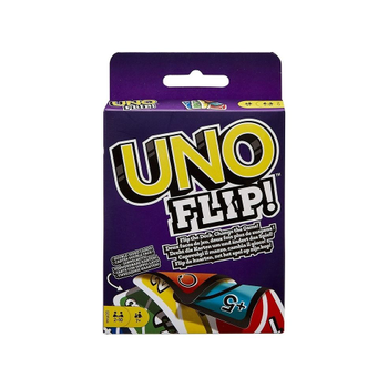 Uno Flip Cards 11.6 x 9 x 1.9cm, Multi Colour