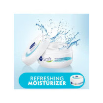 Nivea Soft Refreshing And Moisturizing Cream Jar, 100.0 ml