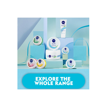 Nivea Soft Refreshing And Moisturizing Cream Jar, 100.0 ml