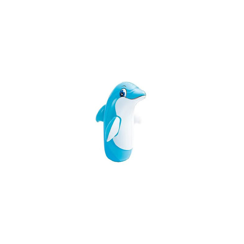 Intex 3D Dolphin Inflatable Bop Bag, 97x 61cm