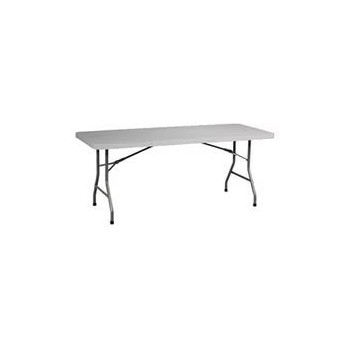 Office Star Multipurpose Folding Table, Grey/Silver Colour