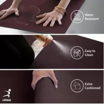 Fitness World Advance Yoga Mat, Black Colour