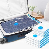 10 Piece Transparent Vacuum Bags, Multicolour 0.775 Kg