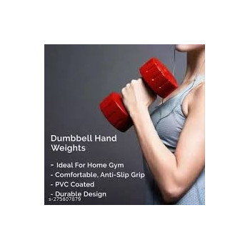 Classical Head Fitness Dumbbell, Set Of 2, 2 Kg Each