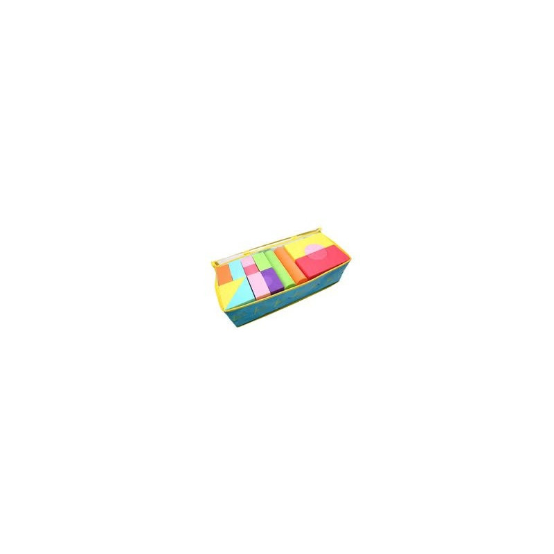 52-Piece Kids Educational Toy, Eva Color Blocks, 50 x 15 x 20cm