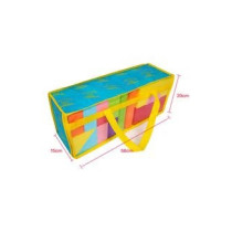 52-Piece Kids Educational Toy, Eva Color Blocks, 50 x 15 x 20cm