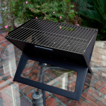 Portable Charcoal Grill Black, 14.18 Inch