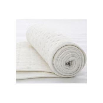 Rapid Heating Anti Mites Electric Blanket Cotton, White Colour, 150 x 80cm