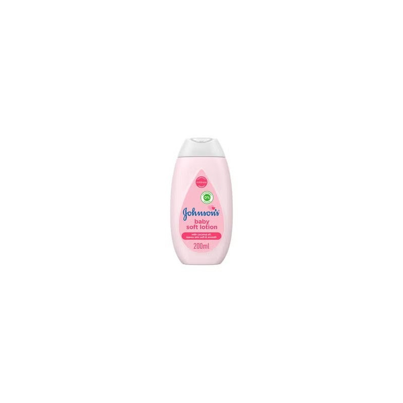 Johnson'S Baby Soft Lotion With Coconut Oil, Pure And Gentle, 200ml