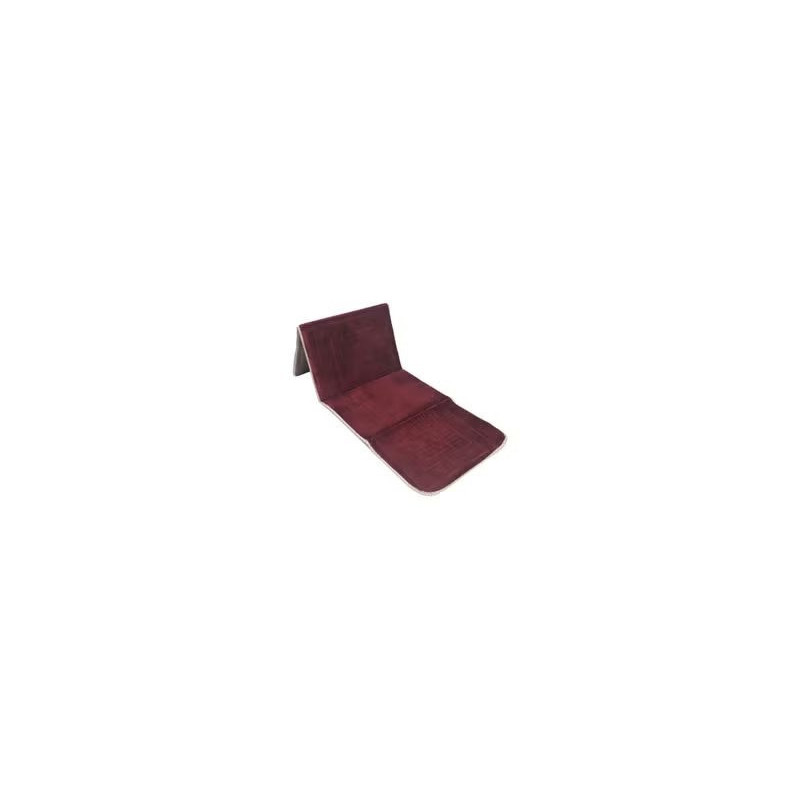2-In-1 Foldable Prayer Mat Maroon Colour, 147 x 55cm
