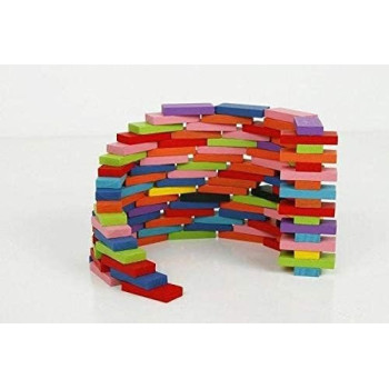 100-Piece Wooden Toy Set, Kids Game Educational Play Toy